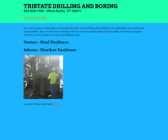 Tristatedrillingandboring.com(TRISTATE DRILLING AND BORING) Screenshot