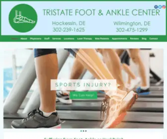 Tristatefootandankle.com(Tri-State Foot and Ankle Center) Screenshot