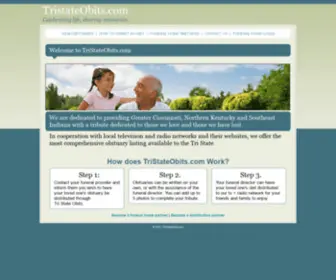 Tristateobits.com(Celebrating Life) Screenshot