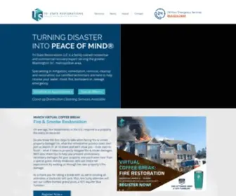 TristatereStores.com(Disaster Recovery Experts) Screenshot