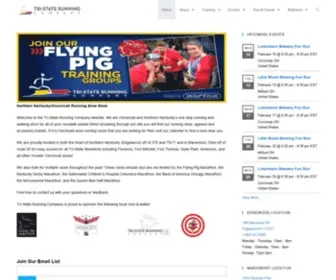Tristaterunning.com(Tri-State Running Company) Screenshot