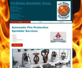 Tristatesprinkler.com(Tri-State Sprinkler Corporation) Screenshot