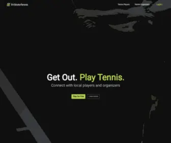 Tristatetennis.com(Find a tennis partner) Screenshot