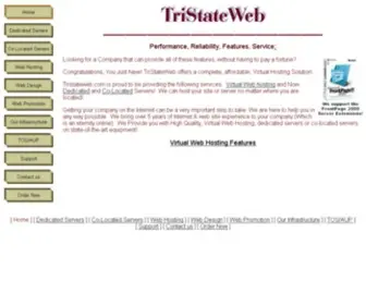 Tristateweb.com(Virtual servers) Screenshot