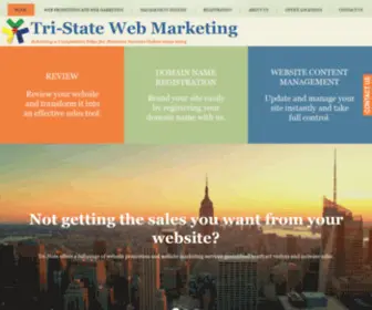 Tristatewebmarketing.com(Tri-State Web Marketing) Screenshot