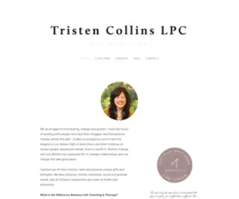 Tristencollins.com(Tristen Collins LPC) Screenshot