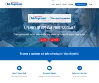 Trisupreme.com(Home > Tri) Screenshot