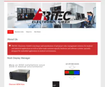 Tritec.de(About Us) Screenshot