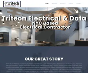 Tritechelectrical.com(Tritech Electrical & Data) Screenshot