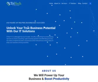 Tritechitsolutions.ca(TriTech IT Solutions) Screenshot