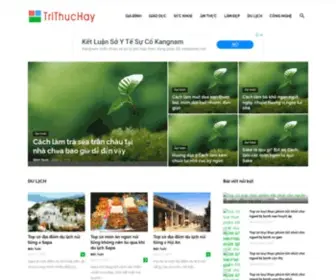 Trithuchay.com(Tri thức hay) Screenshot