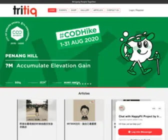 Tritiq.com(Bringing People Together) Screenshot