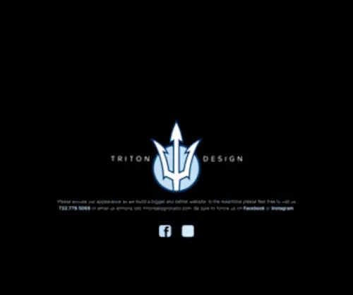 Tritondesignstudio.com(Triton Design) Screenshot