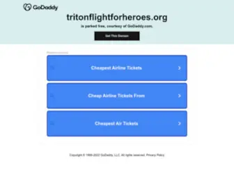 Tritonflightforheroes.org(Triton Flight For Heroes) Screenshot