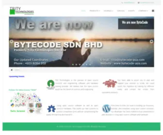 Tritytech.com(Joomla) Screenshot