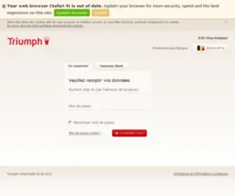 Triumph-B2B.com(Triumph B2B) Screenshot