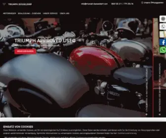 Triumph-Duesseldorf.com(Düsseldorf) Screenshot