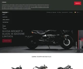 Triumph.it(Triumph Motorcycles) Screenshot