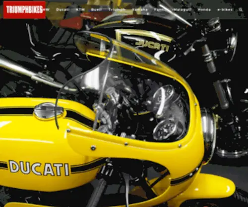 Triumphbikes.de(Ducati) Screenshot