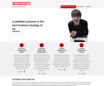 Triumphdata.com(We Enable Your Adoption) Screenshot