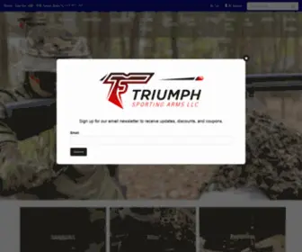 Triumphguns.com(Triumph Guns) Screenshot