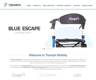 Triumphmobility.com(Triumph Mobility) Screenshot