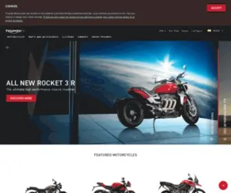 Triumphmotorcycles.in(Triumph Motorcycles) Screenshot