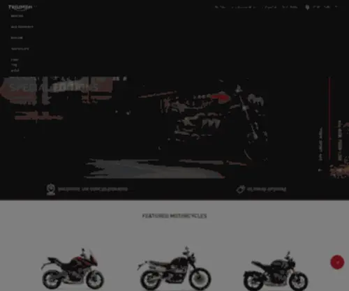 Triumphmotorcycles.pt(Triumphmotorcycles) Screenshot