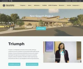 Triumphtx.org(Triumph Treatment Services) Screenshot