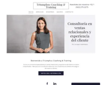 Triumphus.mx(Consultoría en México) Screenshot