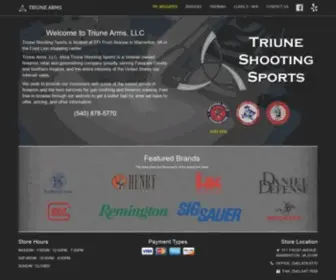 Triuneshootingsports.com(Triune Shooting Sports) Screenshot