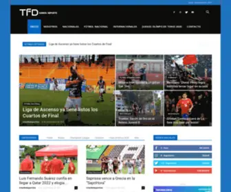 Triunfodeportivocr.com(Triunfo Deportivo) Screenshot