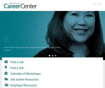 Trivalleycareercenter.org(TriValley Career Center) Screenshot