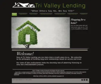 Trivalleylending.com(Tri Valley Lending) Screenshot