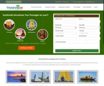Trivandrumcab.in(Contact) Screenshot