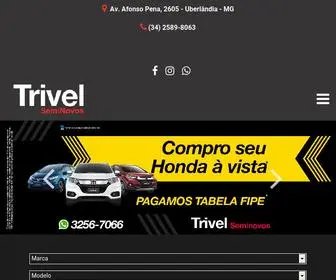 Trivelseminovos.com.br(Trivel Seminovos) Screenshot