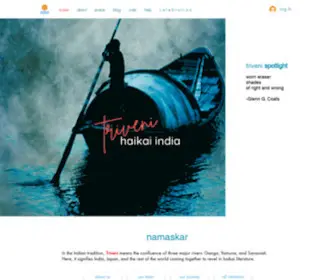 Trivenihaikai.in(Triveni Haikai India) Screenshot