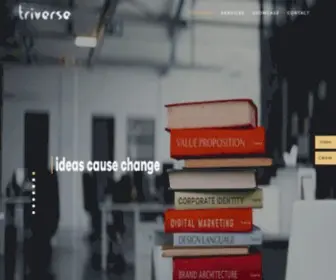 Triverseadvertising.com(Creative Brand Design) Screenshot