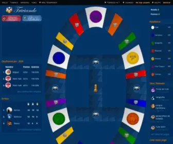 Triviando.com(El trivial online especializado en torneos) Screenshot