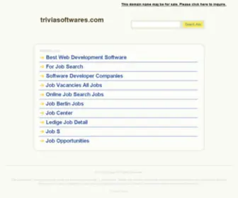 Triviasoftwares.com(Software Development company in Mumbai) Screenshot