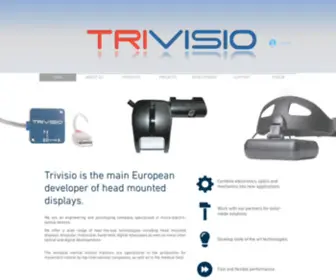 Trivisio.com(Trivisio is a French based company) Screenshot