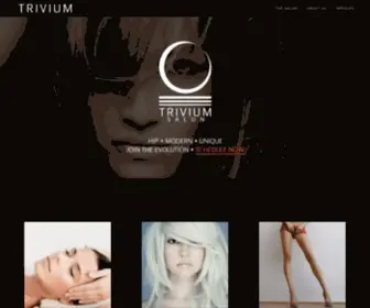 Triviumsalon.com(Louisville Colorado Hair Salon) Screenshot