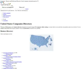 Trivok.com(US Business Directory) Screenshot