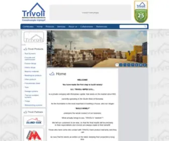 Trivoli.ro(Materiale de constructii Tg Jiu) Screenshot