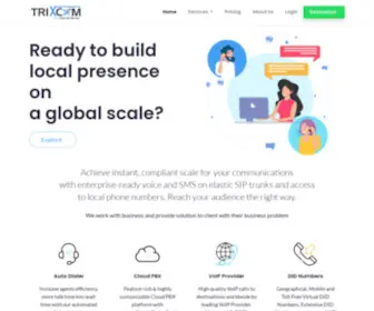 Trixcom.net(Best Voip Dialer) Screenshot