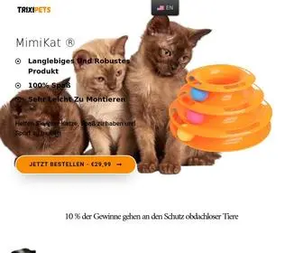 Trixipets.com(MimiKat®) Screenshot