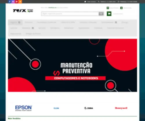 Trixtec.com.br(TRIX TECNOLOGIA LTDA) Screenshot