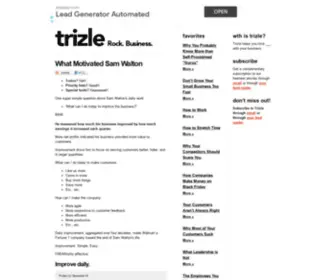 Trizle.com(Rock Business) Screenshot