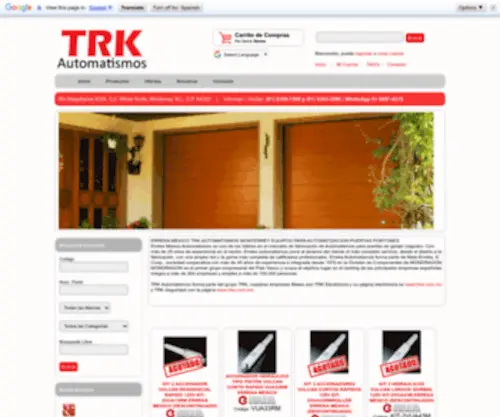 TRK.com.mx(TRK) Screenshot