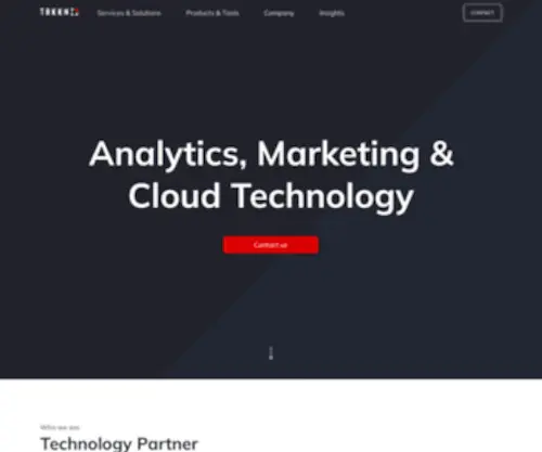 TRKKN.com(Cloud & marketing technology for digital transformation) Screenshot